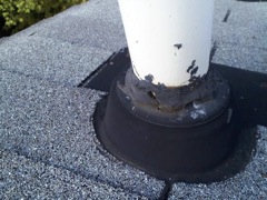 Canton's Best Gutter Cleaners' Certainteed Certified roofers can replace your cracked and rotted vent boots.