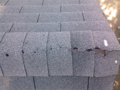 Canton's Best Gutter Cleaners' Certainteed Certified roofers can replace cracked ridgecaps.