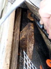 Canton's Best Gutter Cleaners' can replace rotted fascia and soffitt