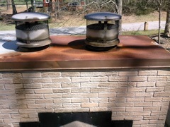 Canton's Best Gutter Cleaners' Certainteed Certified roofers can install or replace your custom chimney pan.